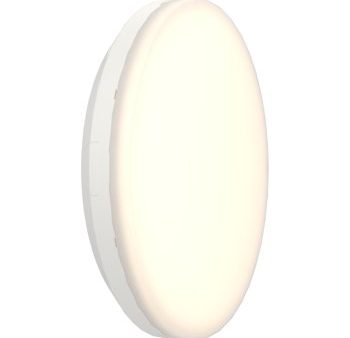 Ansell Lighting AMER1 1 W DD1 SM3  Mercurial 1 IP54 Multi-Wattage CCT Selectable White LED Bulkhead - Switch Dimmable, Emergency, Self-Test Hot on Sale