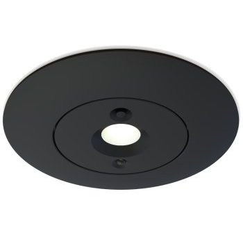 Ansell Lighting AMELED OA 3NM ST B  Merlin Black 5W Non-Maintained LED Emergency Downlight - Open Area For Cheap