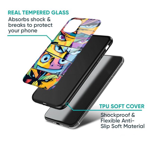 Anime Legends Glass Case for iPhone 12 Pro Max For Sale