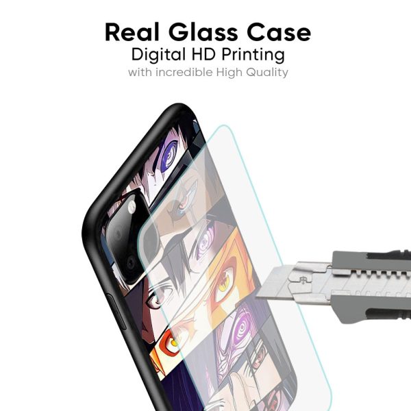 Anime Eyes Glass Case for iPhone SE 2020 Online