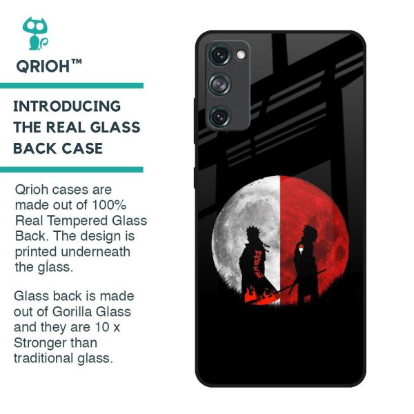 Anime Red Moon Glass Case for Samsung Galaxy S20 FE For Discount