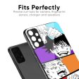 Anime Sketch Glass Case for Poco X3 For Discount