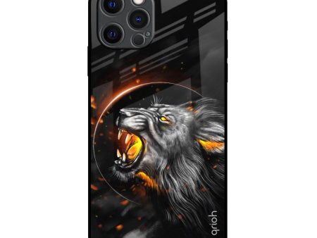 Aggressive Lion Glass Case for iPhone 12 Pro Max Fashion