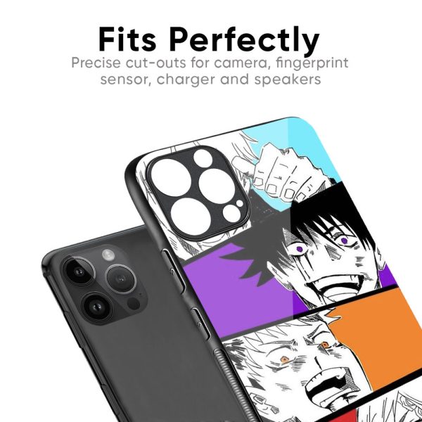 Anime Sketch Glass Case for iPhone 12 Pro on Sale