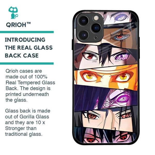 Anime Eyes Glass Case for iPhone 11 Pro Sale