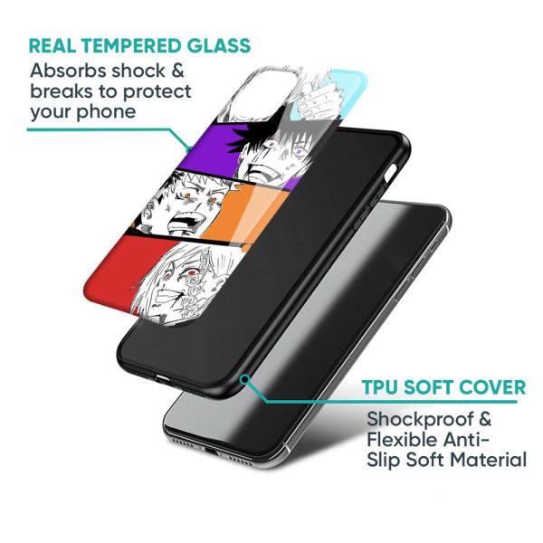 Anime Sketch Glass Case for iPhone 12 Pro on Sale