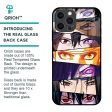 Anime Eyes Glass Case for iPhone 12 Pro For Discount