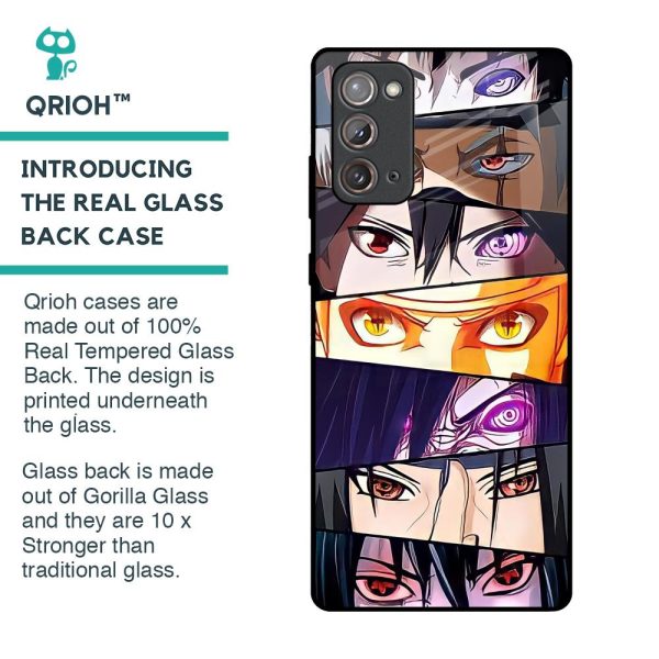 Anime Eyes Glass Case for Samsung Galaxy Note 20 Sale