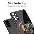 Aggressive Lion Glass Case for Poco X3 Fashion