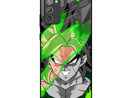 Anime Green Splash Glass Case for Samsung Galaxy Note 20 Online Hot Sale