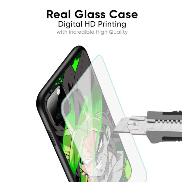 Anime Green Splash Glass Case for Xiaomi Mi 10T Online now