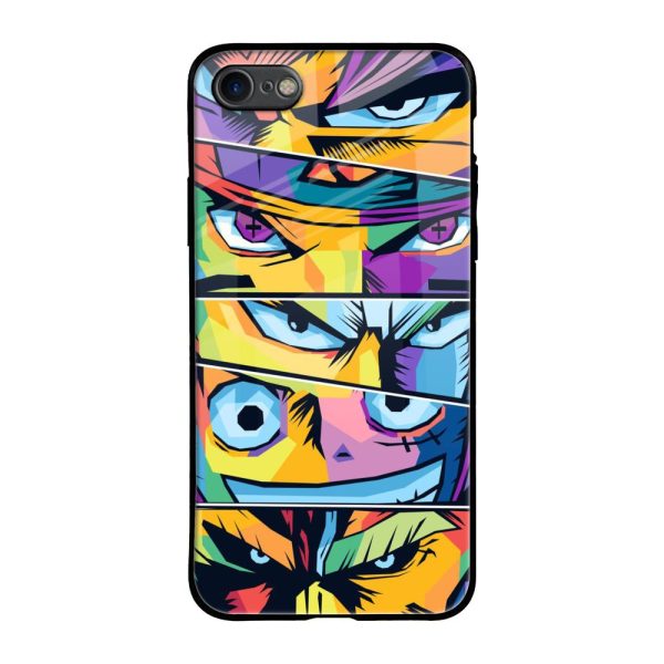 Anime Legends Glass Case for iPhone SE 2020 Hot on Sale