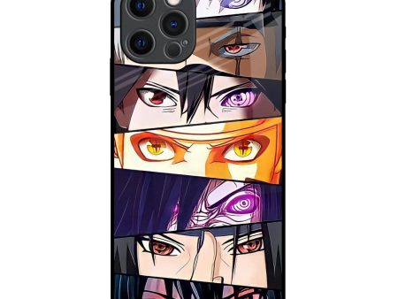 Anime Eyes Glass Case for iPhone 12 Pro For Discount