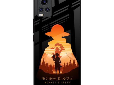 Luffy One Piece Glass Case for Vivo V20 For Sale