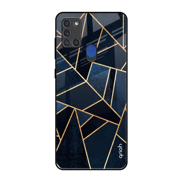 Abstract Tiles Glass Case for Samsung A21s Discount