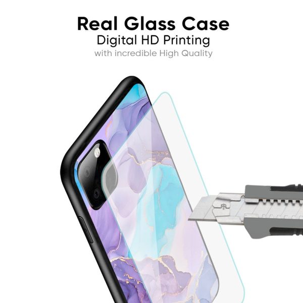 Alcohol ink Marble Glass Case for iPhone 12 Pro Online now