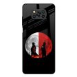 Anime Red Moon Glass Case for Poco X3 Discount