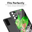 Anime Green Splash Glass Case for Xiaomi Mi 10T Pro on Sale