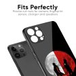 Anime Red Moon Glass Case for iPhone SE 2020 For Sale