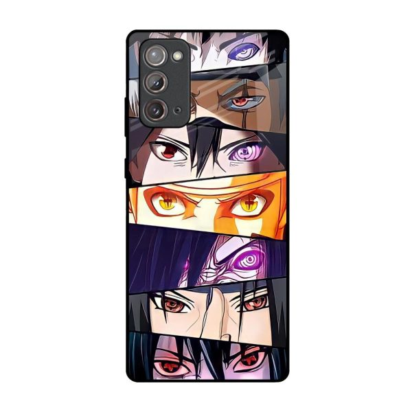 Anime Eyes Glass Case for Samsung Galaxy Note 20 Sale