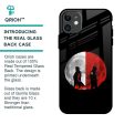 Anime Red Moon Glass Case for iPhone 11 Discount