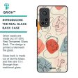 Abstract Faces Glass Case for Xiaomi Mi 10T Fashion