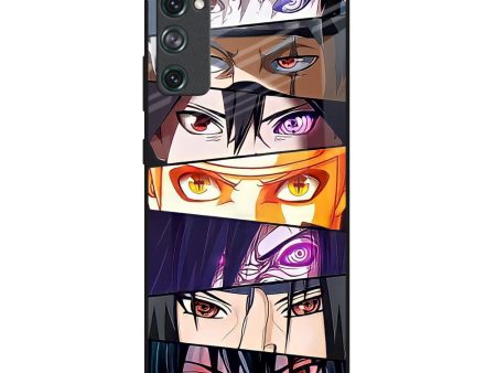 Anime Eyes Glass Case for Samsung Galaxy S20 FE Supply