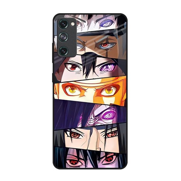 Anime Eyes Glass Case for Samsung Galaxy S20 FE Supply