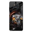 Aggressive Lion Glass Case for Poco X3 Fashion