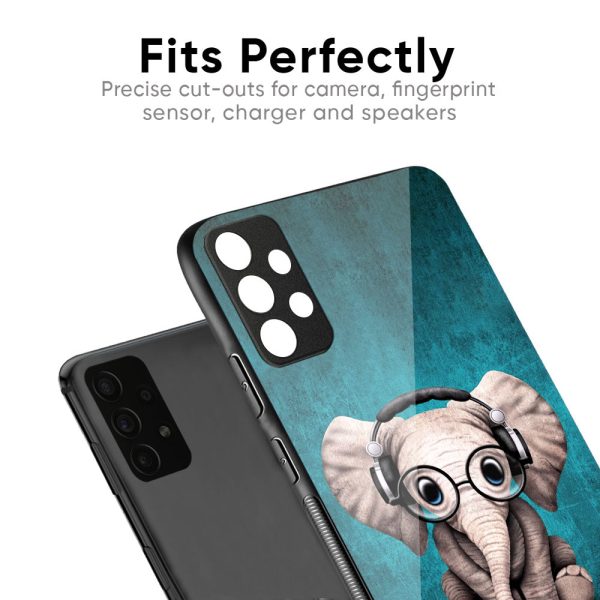 Adorable Baby Elephant Glass Case For Samsung A21s Discount