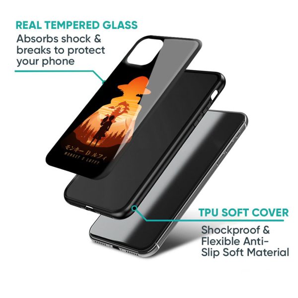 Luffy One Piece Glass Case for Vivo V20 For Sale