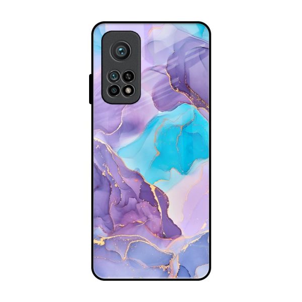 Alcohol ink Marble Glass Case for Xiaomi Mi 10T Pro Online now