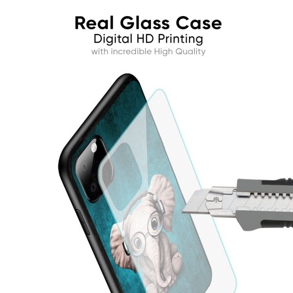 Adorable Baby Elephant Glass Case For Samsung A21s Discount