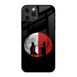 Anime Red Moon Glass Case for iPhone 12 Pro Max Discount