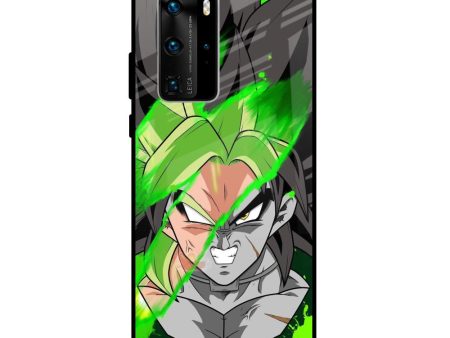 Anime Green Splash Glass Case for Huawei P40 Pro Supply