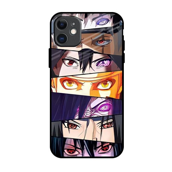 Anime Eyes Glass Case for iPhone 11 Cheap