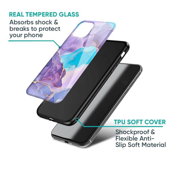 Alcohol ink Marble Glass Case for iPhone 12 mini Online Hot Sale