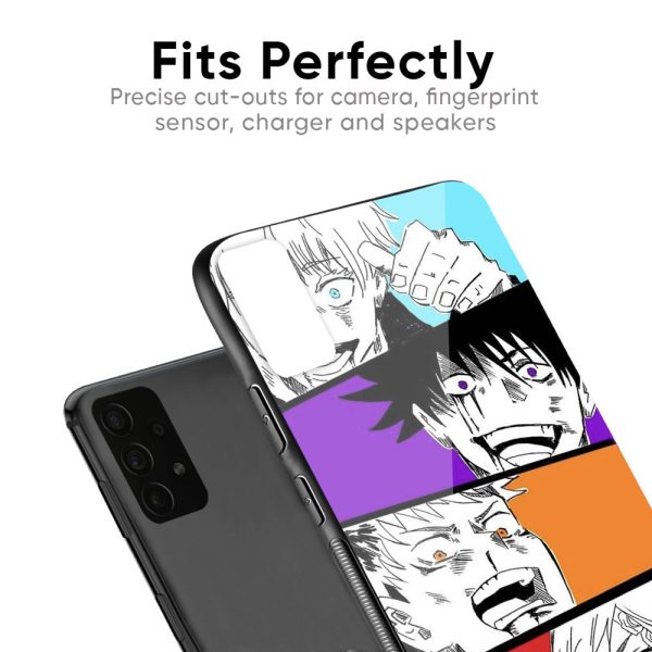 Anime Sketch Glass Case for Samsung Galaxy F14 5G Supply