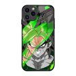 Anime Green Splash Glass Case for iPhone 11 Pro Sale