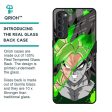 Anime Green Splash Glass Case for Oppo Reno4 Pro Fashion