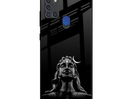 Adiyogi Glass Case for Samsung A21s Supply