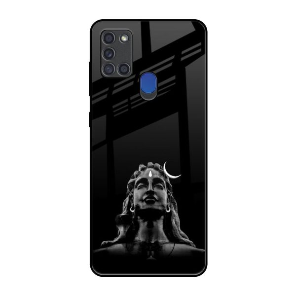 Adiyogi Glass Case for Samsung A21s Supply