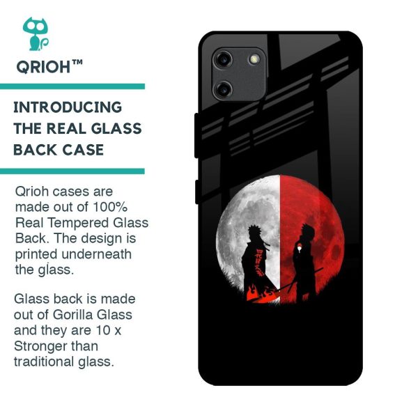 Anime Red Moon Glass Case for Realme C11 Sale