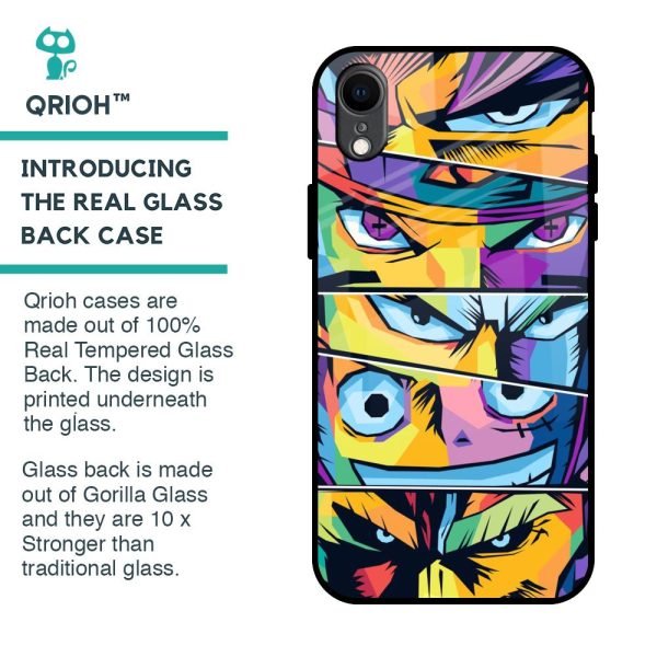 Anime Legends Glass Case for iPhone XR Online now