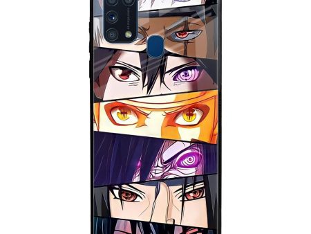 Anime Eyes Glass Case for Samsung Galaxy M31 Prime Online Hot Sale