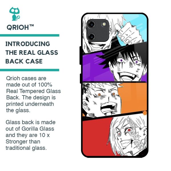 Anime Sketch Glass Case for Realme C11 Online