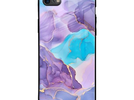 Alcohol ink Marble Glass Case for iPhone 6 For Discount