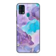 Alcohol ink Marble Glass Case for Samsung Galaxy F41 Discount