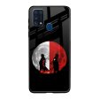 Anime Red Moon Glass Case for Samsung Galaxy M31 Prime For Discount