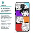 Anime Sketch Glass Case for Redmi Note 9 Online now